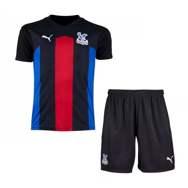 Camiseta Crystal Palace Replica Tercera Ropa Niños 2020/21 Negro